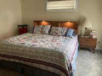 King Size Bed, Anna V's Bed and Breakfast, Nordic Guest House, Lanesboro MN