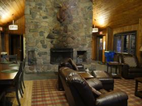 Briarwood Lodge fireplace