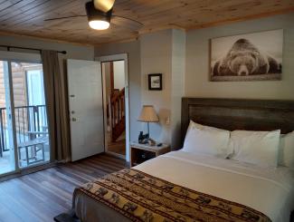 Hotels in Chimney Rock NC, The Carter Lodge Presidential Suite Queen Bed (Room 4