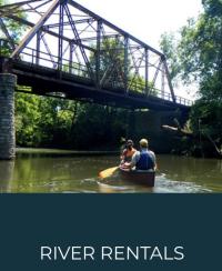 River Rentals are available just steps away at Driftless Trading Post
