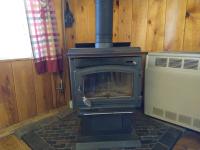 Cabin 16 wood stove