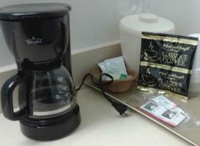 In room coffee