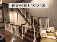 Room 2 is located upstairs. If you prefer no stairs, we have 3 rooms located on 