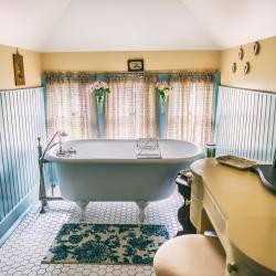 Tilghman Island Room -  Bathroom Tub, Window view