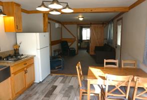 Cabin - Kitchen & Living Room