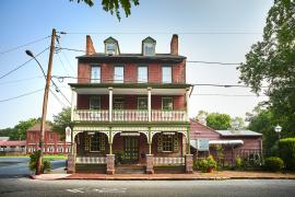 Front of building