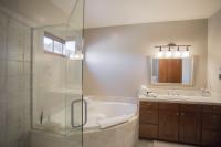 Siena Guest Suite, View of Bathroom, The Canyon Villa, Paso Robles